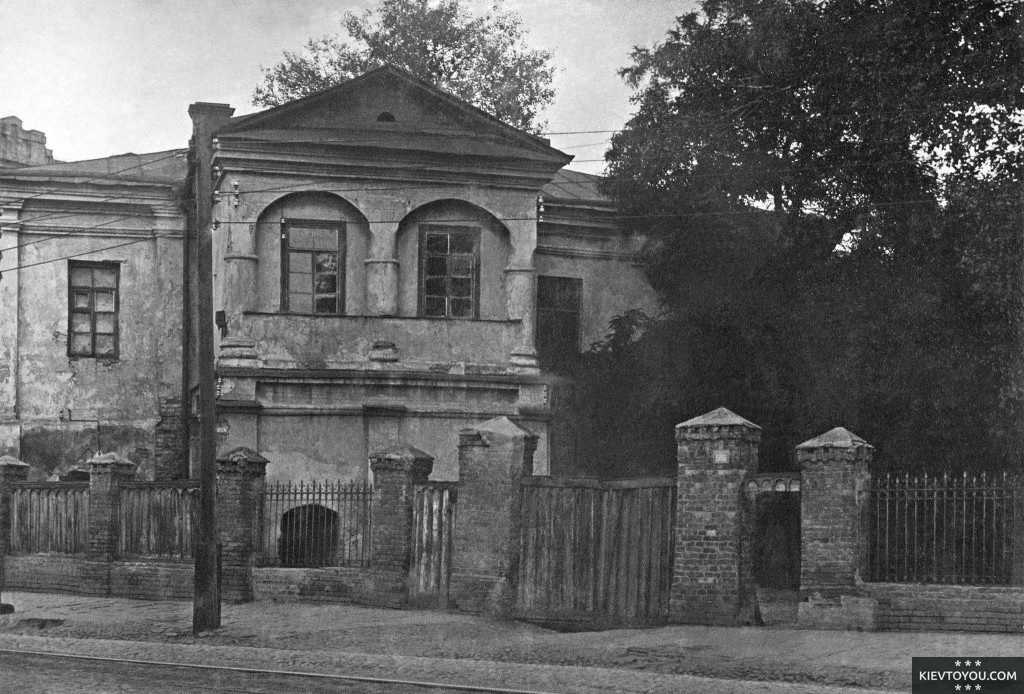 Дом Петра Первого в 1910-х годах