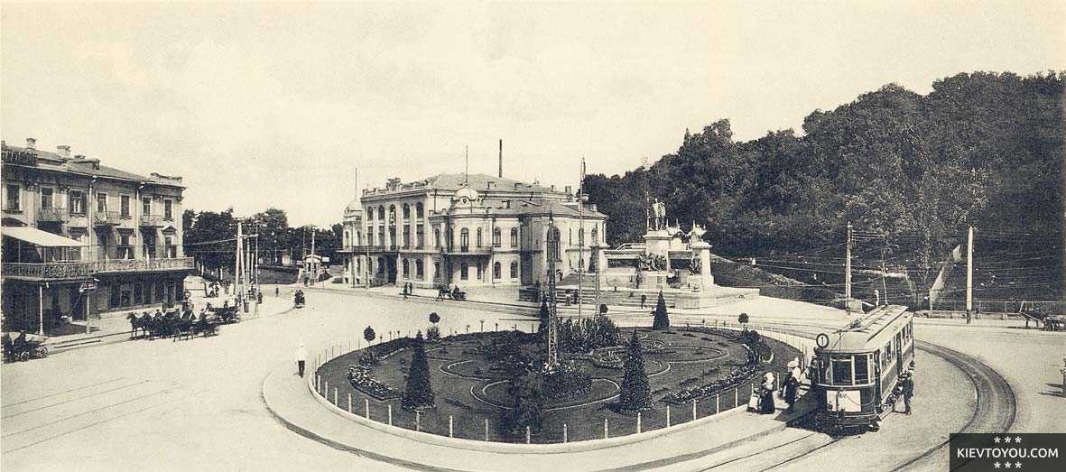 Европейская площадь в Киеве, начало 1900-х годов