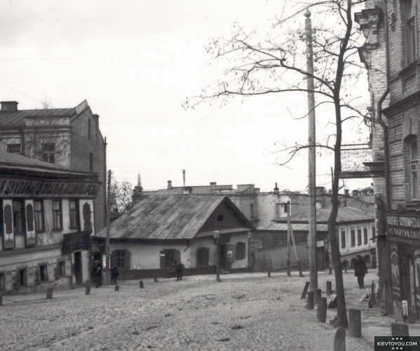 Андреевский спуск в 1904 году