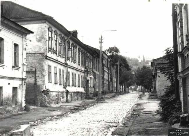 Воздвиженка в Киеве на фотографии 1900-х годов
