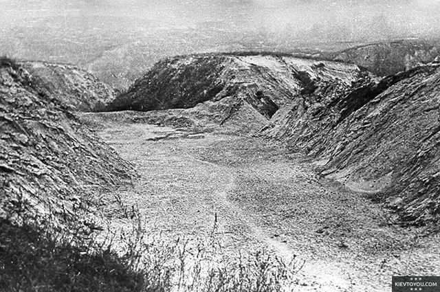 Бабий Яр в Киеве на фотографии 1910-х годов
