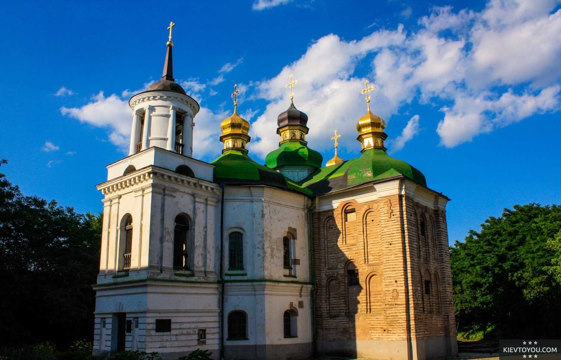 Церковь Спаса на Берестове в Киеве, современное фото
