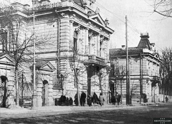 Особняк Либермана, фото 1910-х годов
